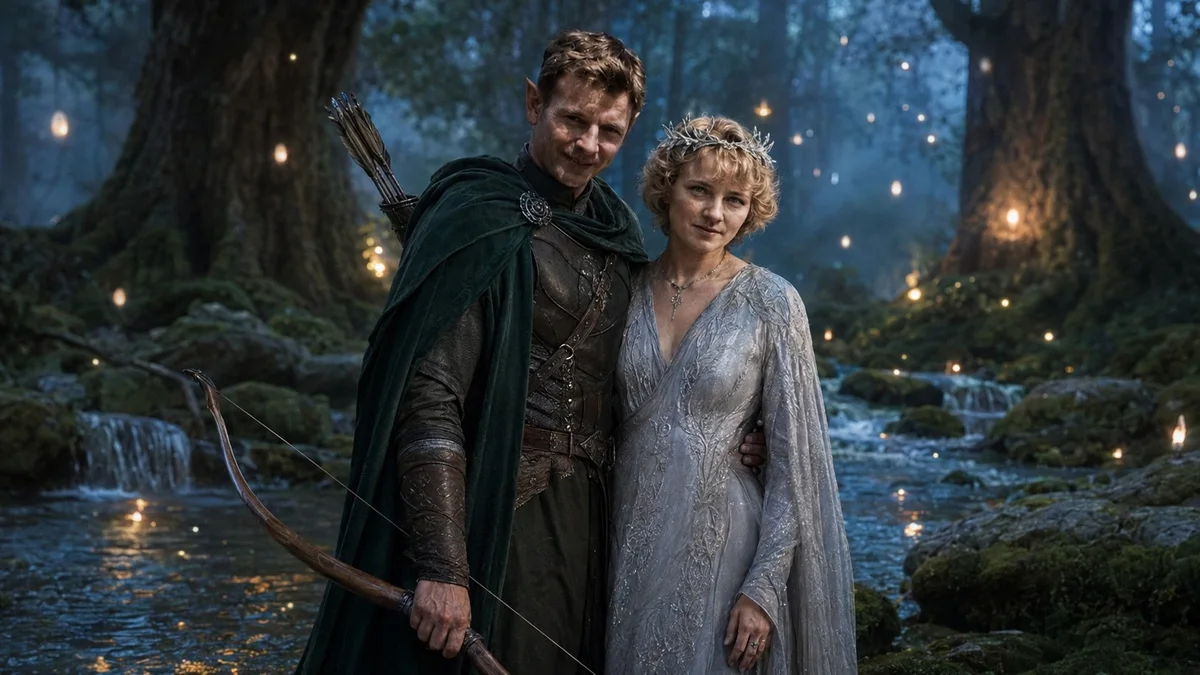 Сцена «fantasy» из фильма «История любви сквозь эпохи»